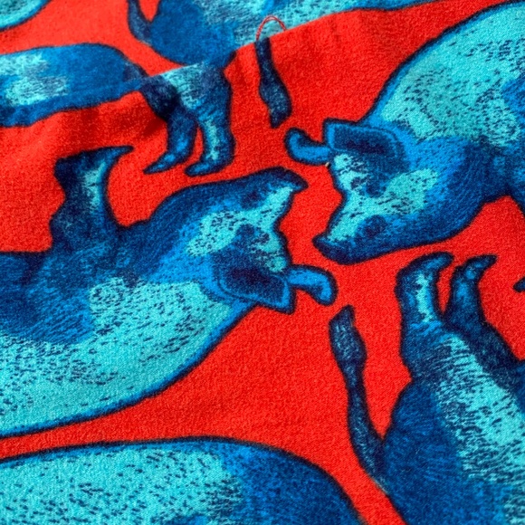 LuLaRoe Tween leggings - Pig Pattern - Picture 2 of 2